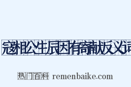 寇相公生辰因有寄献反义词是什么意思的图片